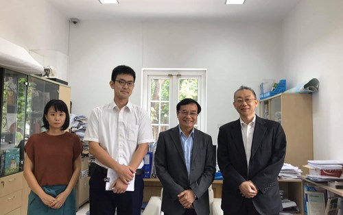  Buổi làm việc với Japan Foundation (Quỹ Nhật Bản - JPF) hỗ trợ giảng dạy tiếng Nhật tại Đại học Đông Á