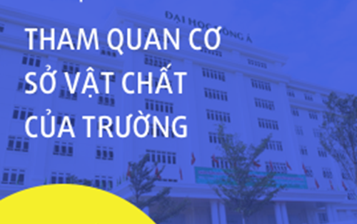Đến Đại học Đông Á - Trải nghiệm dịch vụ sinh viên hiện đại nhất