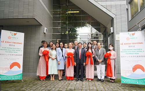 Thành lập văn phòng đại diện Đại học Đông Á tại Nhật