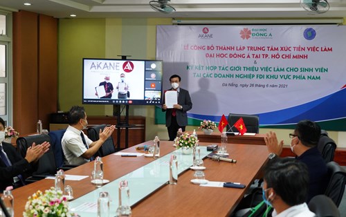 Trường ĐH Đông Á thành lập Trung tâm xúc tiến việc làm tại TP. Hồ Chí Minh