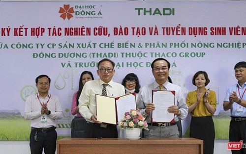 THADI hợp tác với Đại học Đông Á đào tạo và cung ứng nguồn nhân lực nông nghiệp
