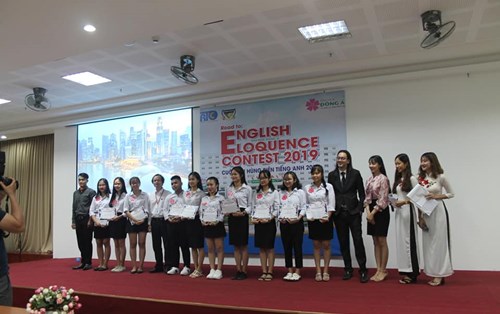 Cuộc thi HÙNG BIỆN TIẾNG ANH Đại học Đông Á 2019